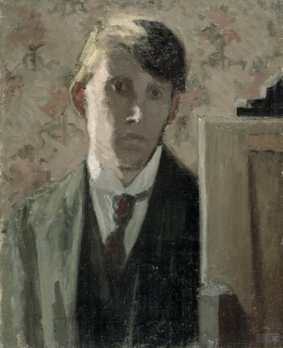 Taiteilijan muotokuva, 1906 tekijältä Spencer Frederick Gore