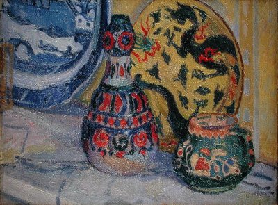 Asetelma itämaisilla hahmoilla tekijältä Spencer Frederick Gore