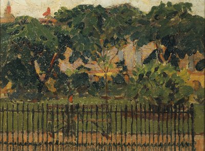 Park Railings, Mornington Crescent tekijältä Spencer Frederick Gore