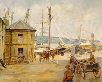 Satamatoimisto, Penzance tekijältä Stanhope Alexander Forbes