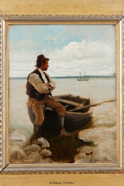 LAUTTAMIES PUHDISTUSSA tekijältä Stanhope Forbes