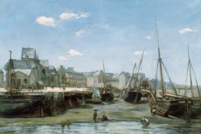 Port à marée basse tekijältä Stanislas Lepine