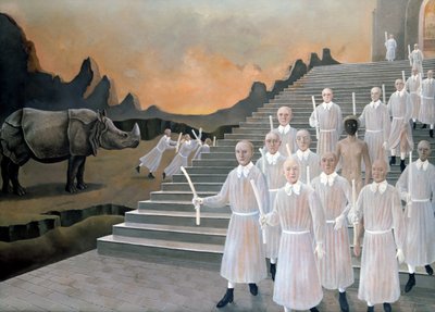 Rhino, 1850-1890 tekijältä Stanislas Lepine