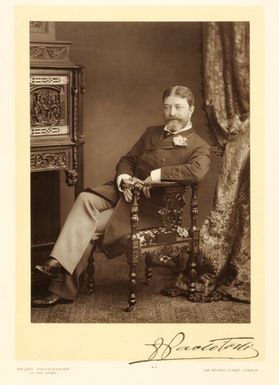 Sir Francesco Paolo Tosti (1847-1916), laulusäveltäjä, muotokuva tekijältä Stanislaus Walery