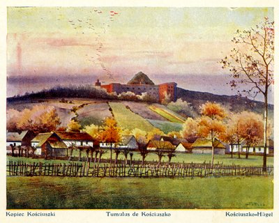 Krakova / Krakova, Puola maisema, 1900-luvun alku (postikortti) (postikortti) tekijältä Stanislaw Tondos