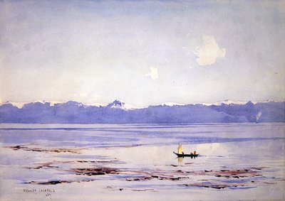 Meri ja lumiset vuoret tekijältä Stanley Inchbold