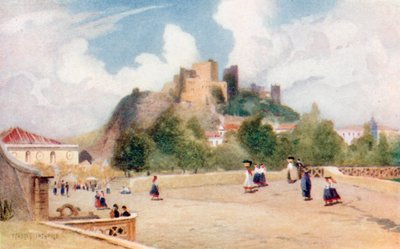 Linnavuori, Leiria (värilitro) tekijältä Stanley Inchbold