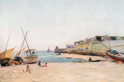 Cascaesin linnoitus (värilitro) tekijältä Stanley Inchbold