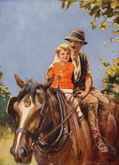 Dobbinin kyydissä (värillinen litografia) tekijältä Stanley Lloyd