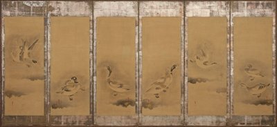 Villihanhet, Momoyama- tai Edo-kausi, 1568-1640. tekijältä Sôtatsu
