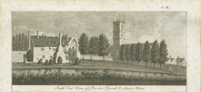 Burton-upon-Trent Abbey: kaiverrus, nd [c 1795] (painettu) tekijältä Stebbing Shaw