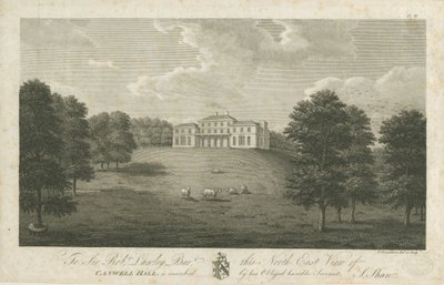 Canwell Hall: kaiverrus, 1797 tekijältä Stebbing Shaw