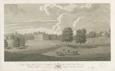 Weston-under-Lizard - Hall: kaiverrus, nd [1762-1802] (painettu) tekijältä Stebbing Shaw