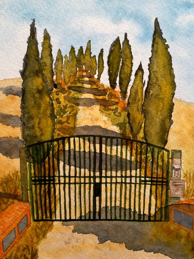 Toscana - Asciano tekijältä Steegs Art Karin