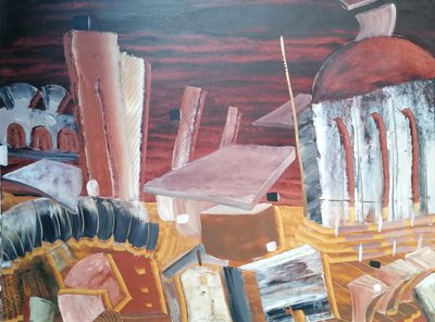 Surrealistinen kaupunkiarkkitehtuuri tekijältä Stefano Mazzolini