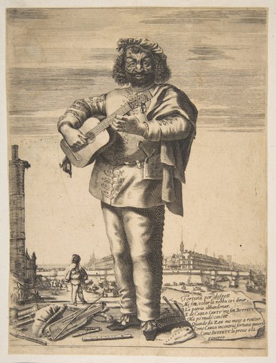 Carlo Cantu kutsui Buffettoa, 1646. Tekijät: Stefano della Bella, Jean Couvay. tekijältä Stefano della Bella, Jean Couvay