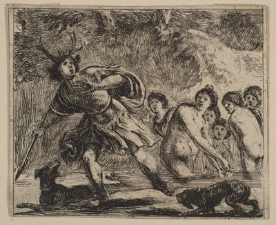 Acteon, Game of Mythology Game of Mythology, 1644. tekijältä Stefano della Bella