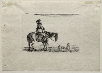 Caprices: Mounted Cavalier tekijältä Stefano della Bella