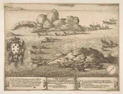 Kahden keittiön vangitseminen Bysertassa, 1628. tekijältä Stefano della Bella