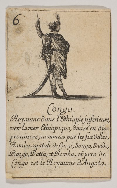 Kongo, 1644. tekijältä Stefano della Bella