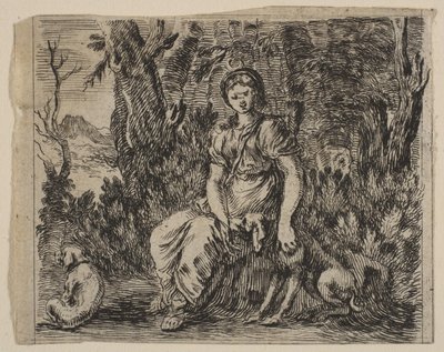 Diana, Game of Mythology Game of Mythology, 1644. tekijältä Stefano della Bella
