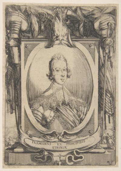Francesco de Medici, Toscanan prinssi, n. 1634. tekijältä Stefano della Bella