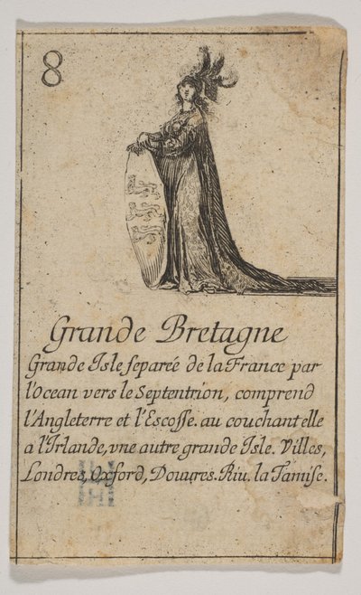 Iso-Britannia, 1644. tekijältä Stefano della Bella