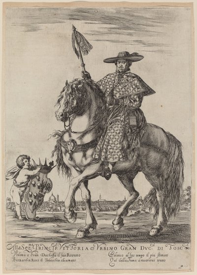 Saksalainen, 1637. tekijältä Stefano della Bella