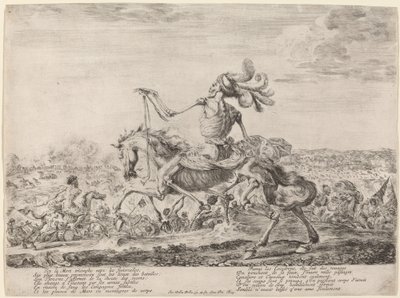 Kuolema taistelukentällä, 1648. tekijältä Stefano della Bella