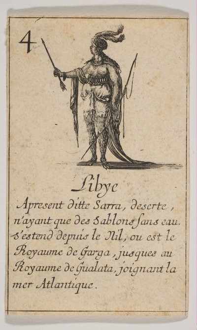Libya, 1644. tekijältä Stefano della Bella
