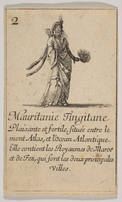 Mauritania, 1644. tekijältä Stefano della Bella