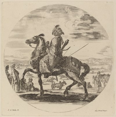 maurilainen Cavalier tekijältä Stefano della Bella