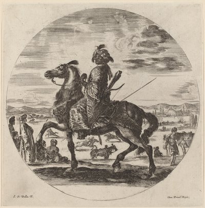 maurilainen Cavalier tekijältä Stefano della Bella