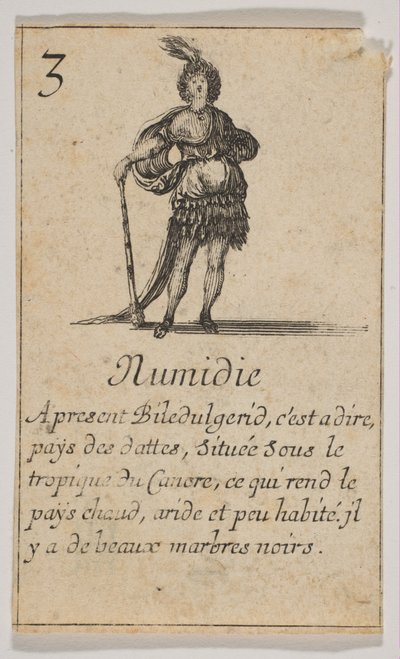 Numidia, 1644. tekijältä Stefano della Bella