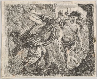 Orpheus ja Eurydice, Game of Mythology Jeu de la Mythologie, 1644. tekijältä Stefano della Bella