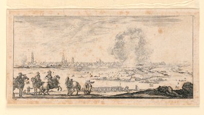 Levy 11, "Designs for Some Troop Conduct, Cannons, and Attacks on Towns" tekijältä Stefano della Bella