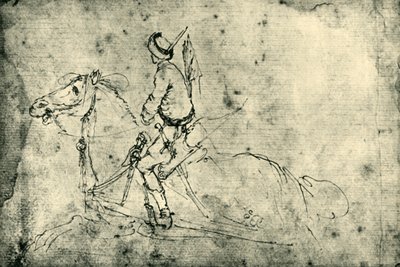 Puolalainen ratsumies, 1633-1634, 1943. tekijältä Stefano della Bella
