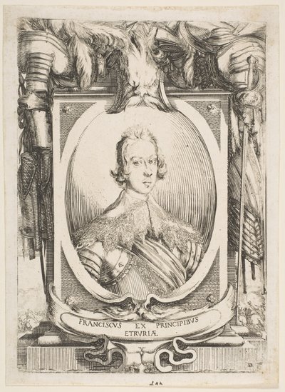 Francesco de Medicin muotokuva, 1634. tekijältä Stefano della Bella