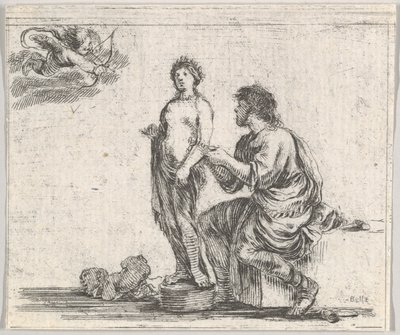 Pygmalion, Game of Mythology Game of Mythology, 1644. tekijältä Stefano della Bella