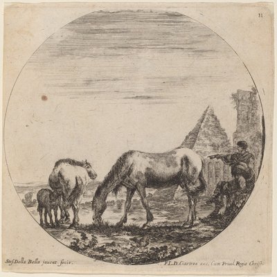 Caius Cestiuksen pyramidi tekijältä Stefano della Bella