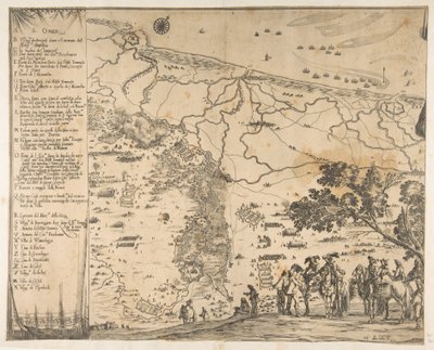 Saint-Omerin piiritys, 1638. tekijältä Stefano della Bella