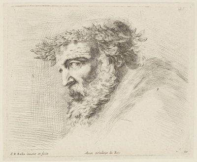 Tutkielma (I principii del disegno, 20) tekijältä Stefano della Bella