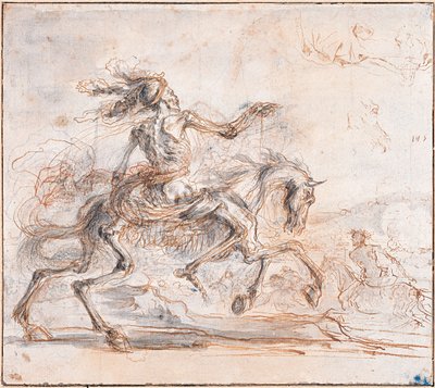 Kuolema taistelukentällä, vuosien 1640 ja 1650 välillä tekijältä Stefano della Bella