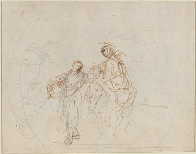 Lento Egyptiin [verso]. tekijältä Stefano della Bella