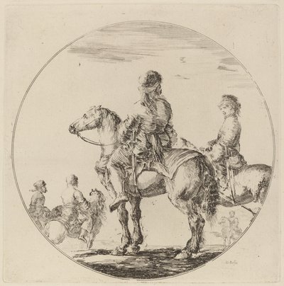 Kaksi puolalaista Cavalieria tekijältä Stefano della Bella