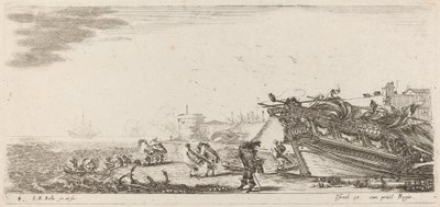 Windy Harbor, 1644. tekijältä Stefano della Bella