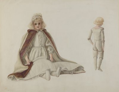 Nukke, c. 1941. tekijältä Stella Mosher