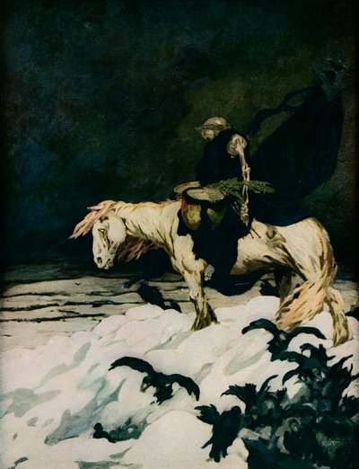 Retriitti Moskovasta, 1911, 1918 tekijältä Stephen Baghot de la Bere