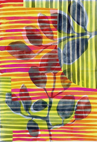 Kasvitieteellinen raita II, 2018 (digitaalinen) tekijältä Stephen Dow