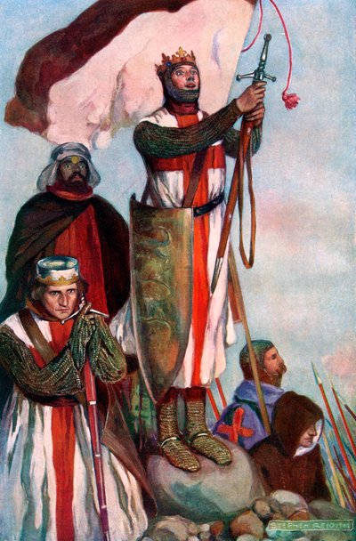 Ristiretkeläiset näkivät Jerusalemin, 1909. tekijältä Stephen Reid